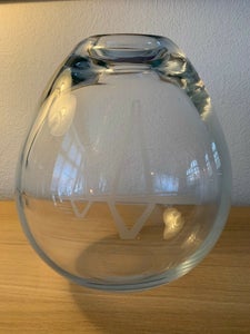 Glas Dråbevase Holmegaard