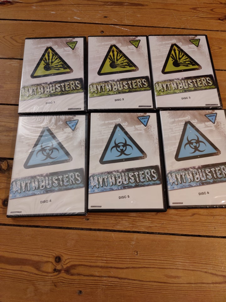 Mythbusters, DVD, dokumentar