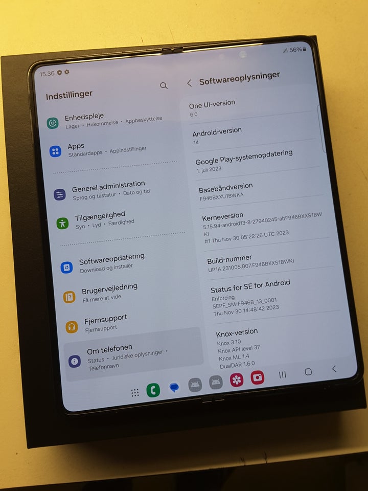 Samsung GALAXY Z FOLD 5 5G MED 512GB