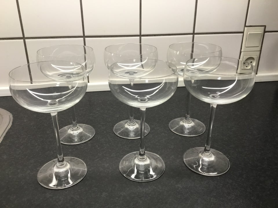 Glas, Krystal champagneskål,