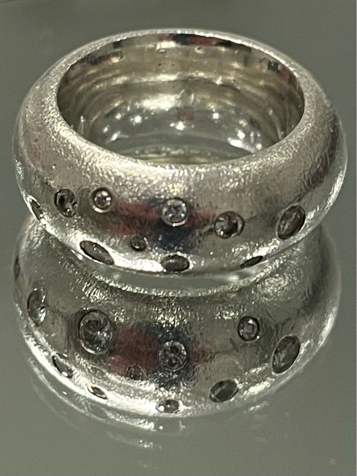 Ring, sølv, Guldsmed Kim Vedebech