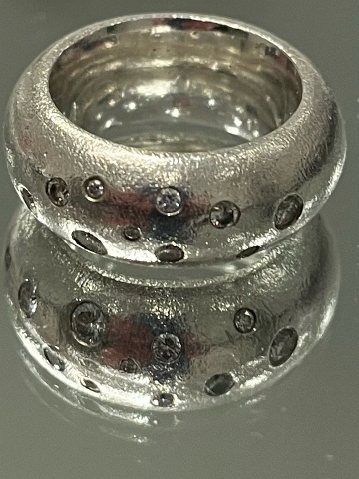 Ring, sølv, Guldsmed Kim Vedebech