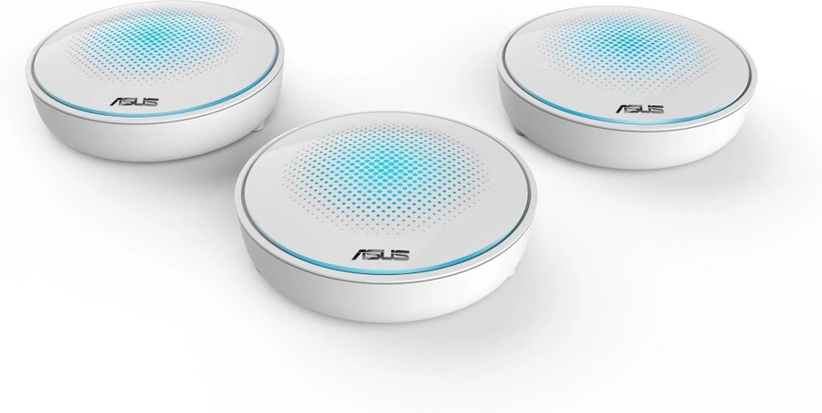 3-pack ASUS Lyra - meshnätverk med Tri-Band upp till 2200 Mpbs