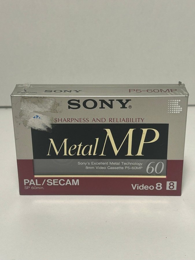 Sony P5-60MP Video 8 Kassett