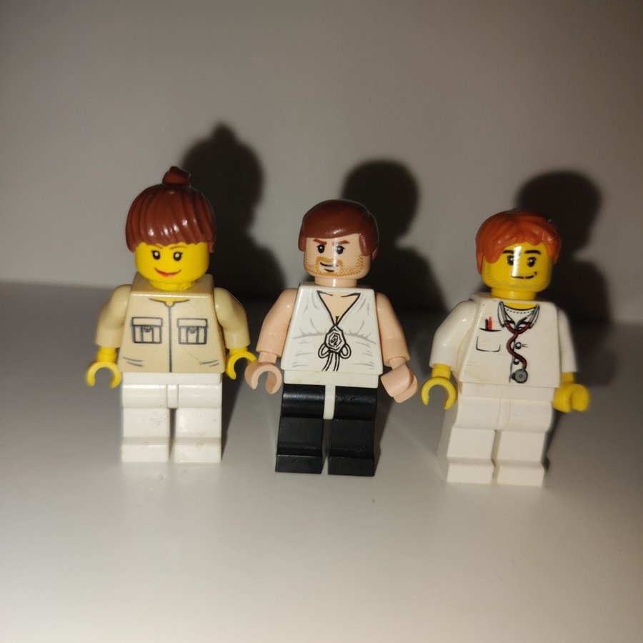 3 st Lego Minifigurer