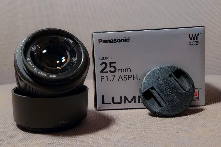 Panasonic Lumix G 25mm F1.7 ASPH. Objektiv