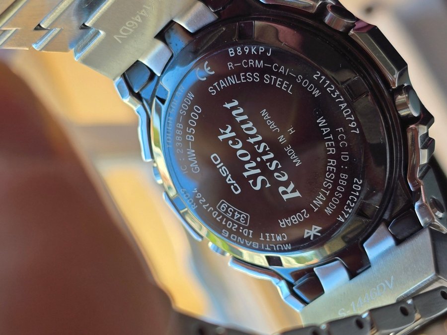 Casio G-Shock GMW-B5000D-1 Full Metal