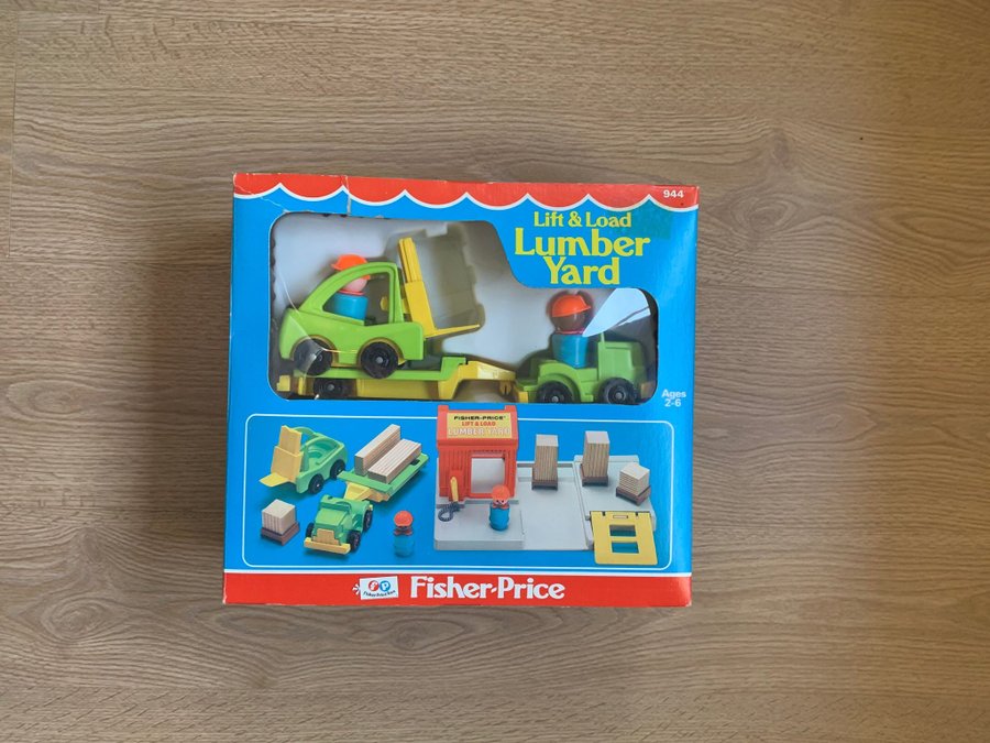 Fisher Price Lift  Load Lumber Yard