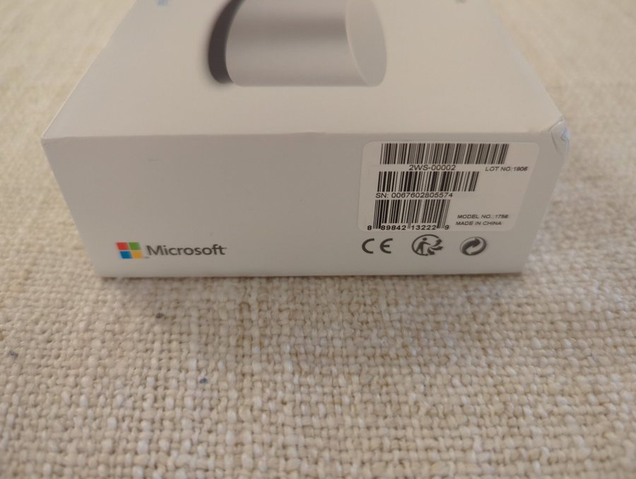 Microsoft Surface dial silver, som ny i original kartong!