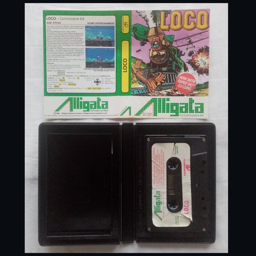 Loco (Alligata) ->TESTAD<- Commodore 64 / C64 Spel