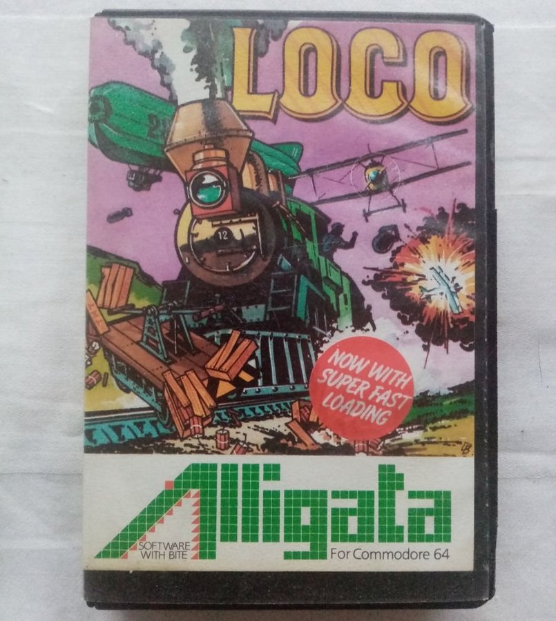 Loco (Alligata) ->TESTAD<- Commodore 64 / C64 Spel