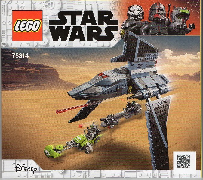 LEGO Star Wars : The Bad Batch Attack Shuttle 75314