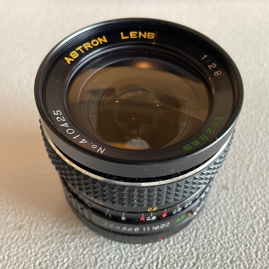 Astron Lens 28mm 2.8