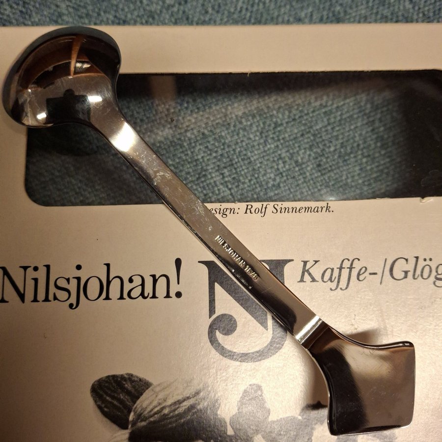 4 st nya kaffe/glöggskedar, Nilsjohan