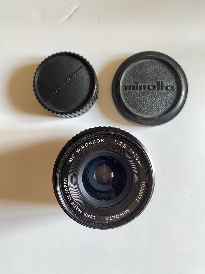 Minolta 35mm f2.8 MC W.ROKKOR