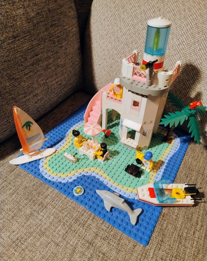 Vintage Lego Paradisa fyr