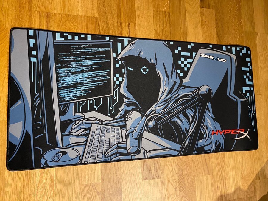 HyperX Fury mouse pad SHROUD edition