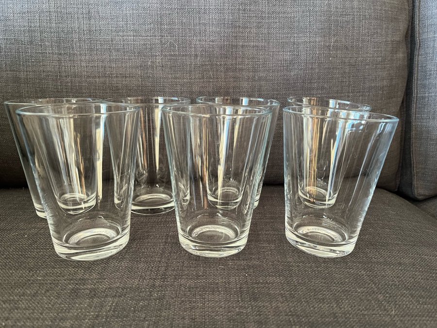 Iittala Kartio 7 st stora glas/dricksglas Kaj Franck