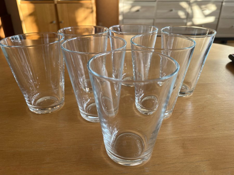 Iittala Kartio 7 st stora glas/dricksglas Kaj Franck