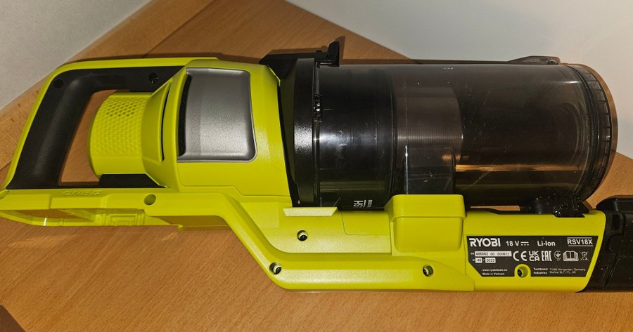 Ryobi ONE+ 18V Sladdlös Dammsugare