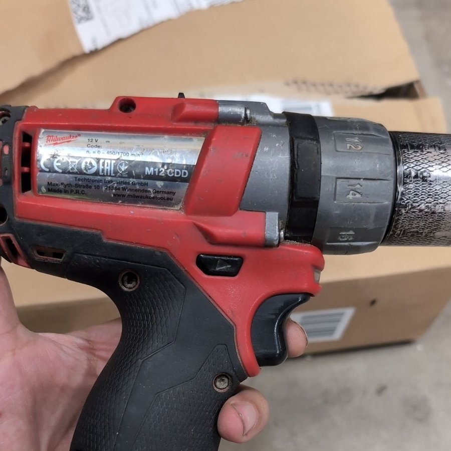 Milwaukee M12 CDD