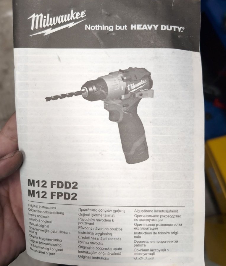 Milwaukee M12 CDD