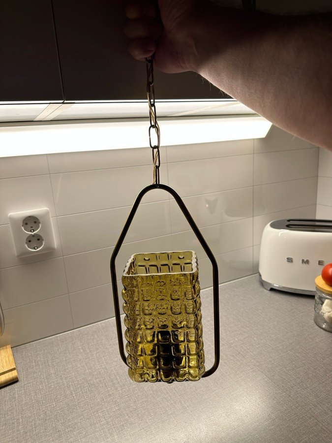 Lampa från Orrefors 60-tal