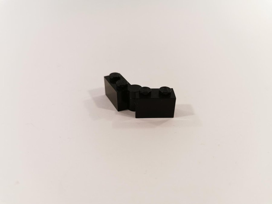 Lego - brick - hinge - gångjärn - part 3830 / 31 - svart