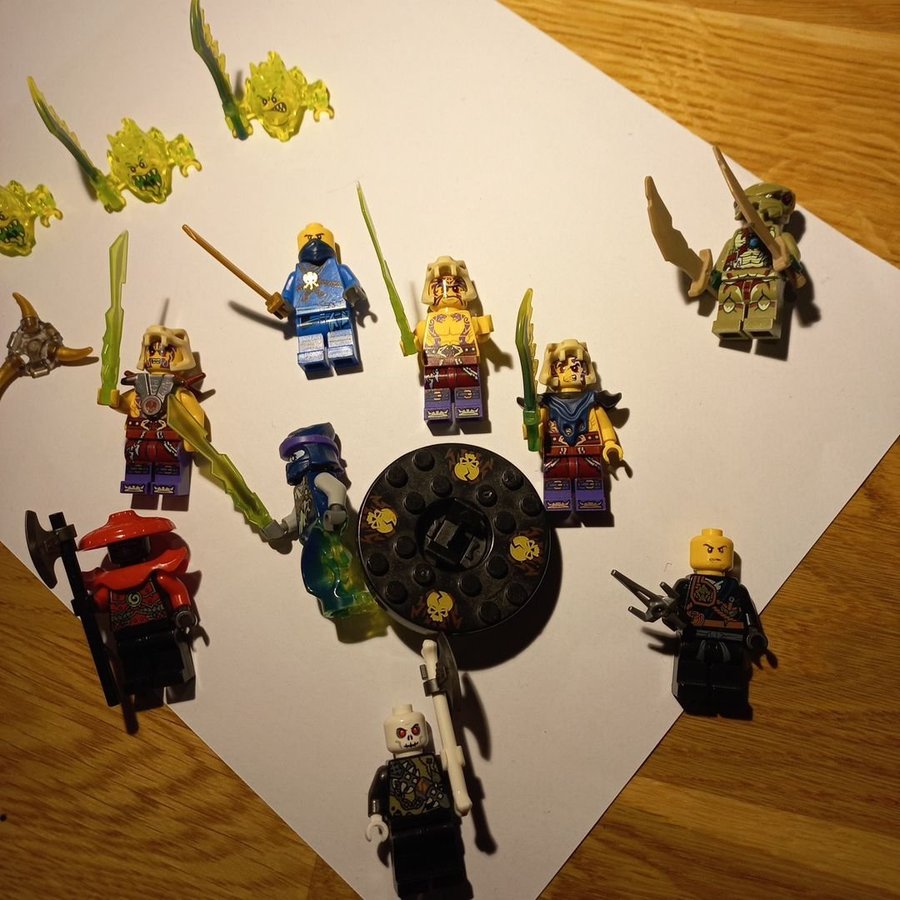 Lego Minifigurer och spinjitzu