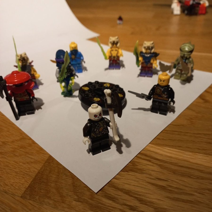 Lego Minifigurer och spinjitzu