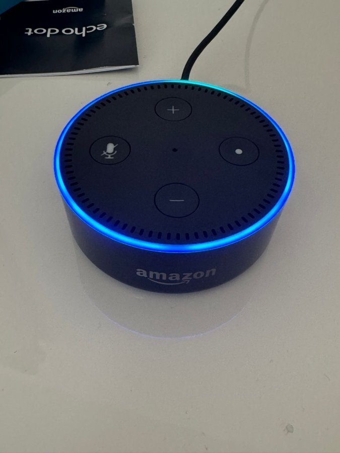 Amazon Echo Dot 2nd Generation Smart Assistant - Svart