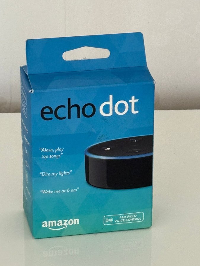 Amazon Echo Dot 2nd Generation Smart Assistant - Svart