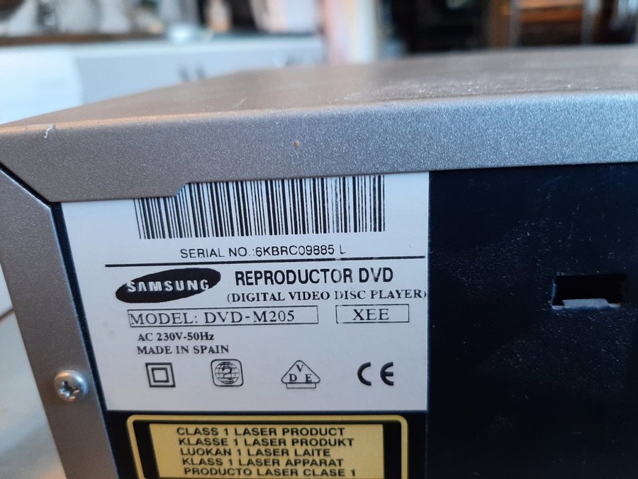 Samsung DVD spelare DVD - M205