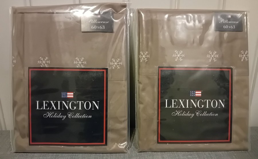 Lexington Holiday Collection Kuddfodral 60x63 cm snöflingor jul