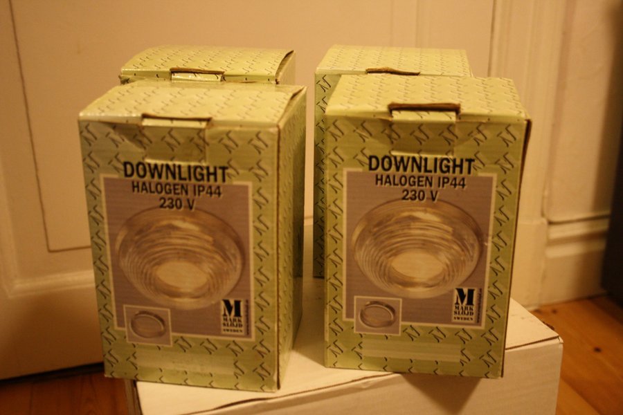 Downlight halogen - Badrumsbelysning