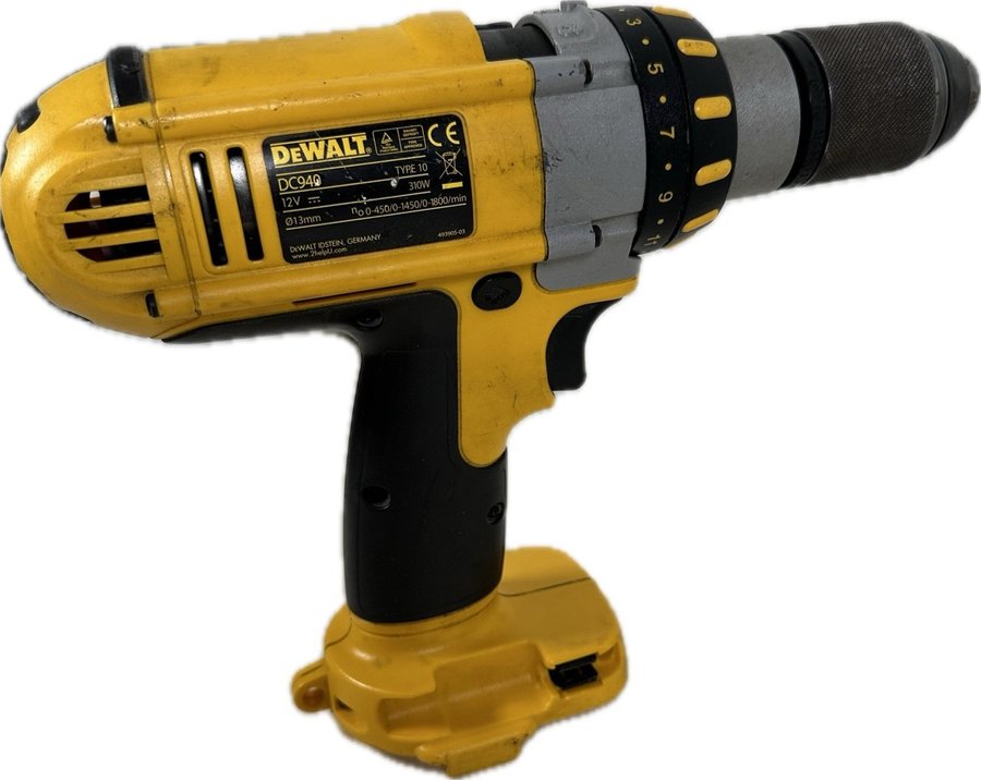 Borrmaskin Dewalt DC940 XRP Slagskruvdragare 12V Cordless Drill