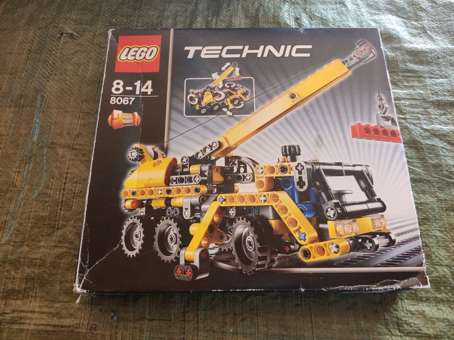 Lego Technic 8067 Mobile Crane gebraucht guter Zustand komplett original