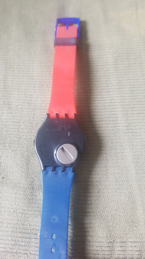 Rare Vintage Swatch Watch Nine To Six GB117 from 1987