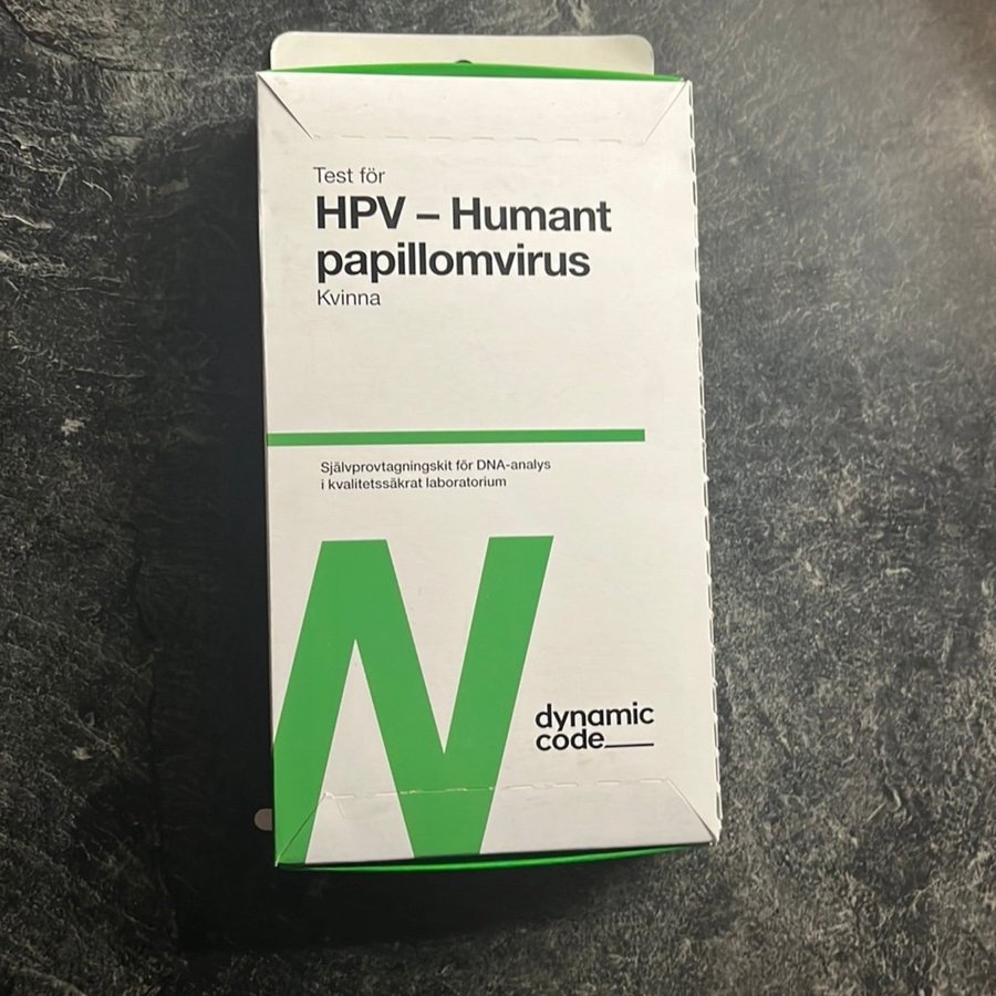 Självprovtagning HPV- Humant Papillomvirus