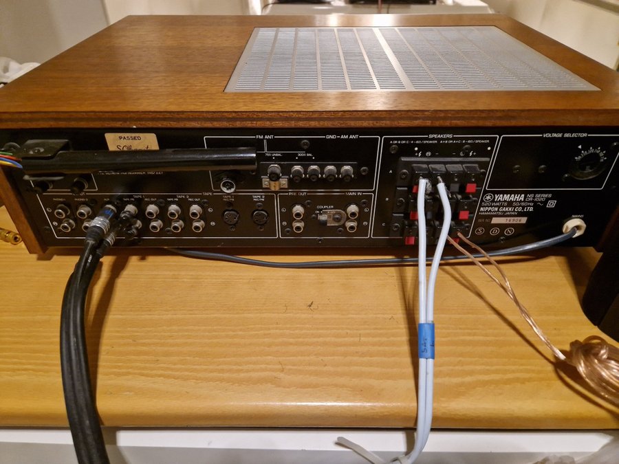 Yamaha CR-1020 AM/FM-stereomottagare (1977-80)