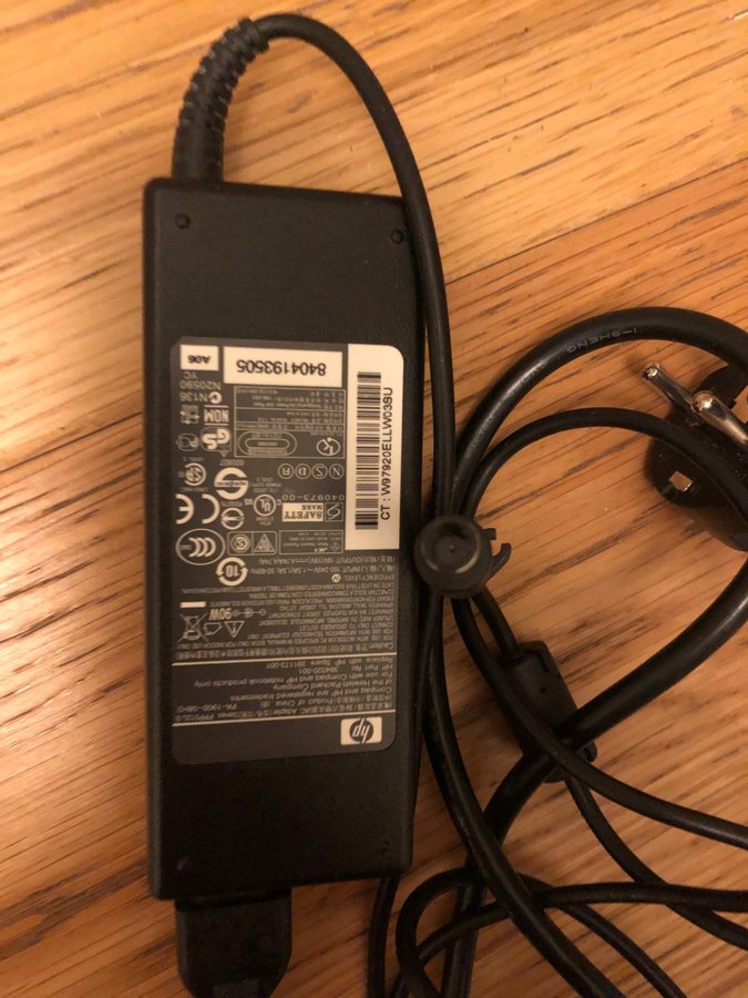 Original 90W AC Adapter Laddare HP PA-1900-08H2