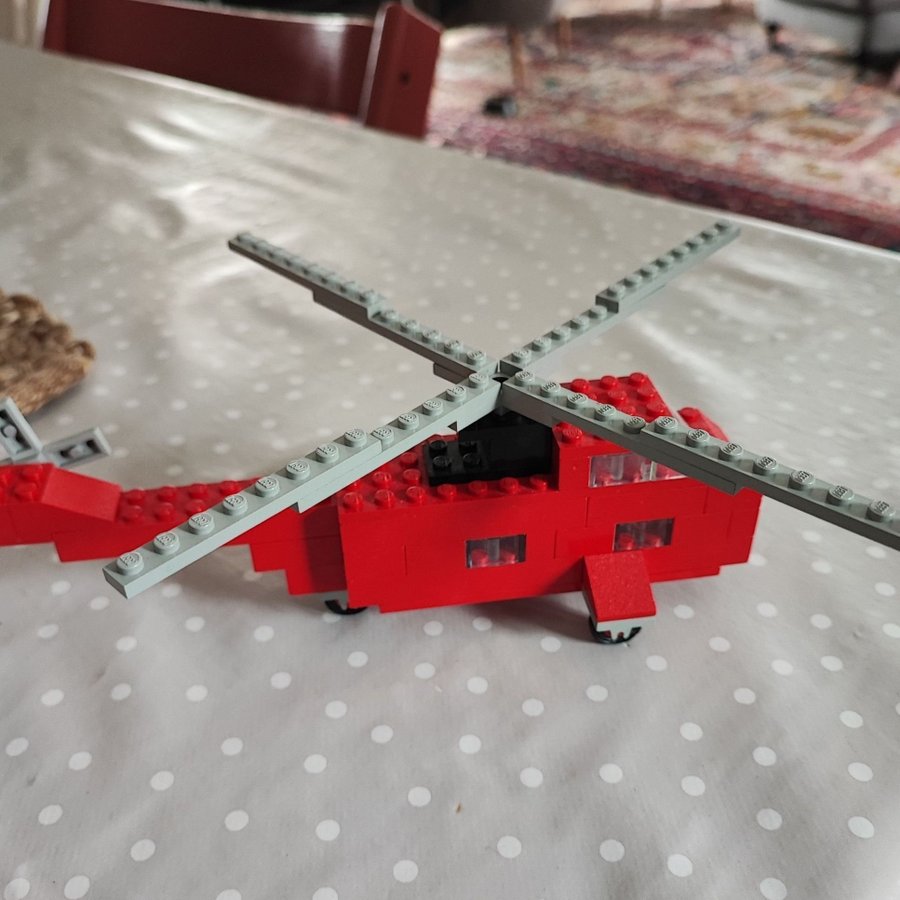 1974 år Lego helikopter retro nummer 691