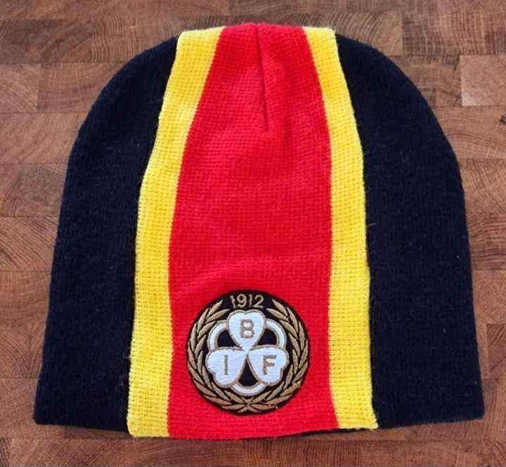 Brynäs barn beanie 20 cm med brodyrmärke NY