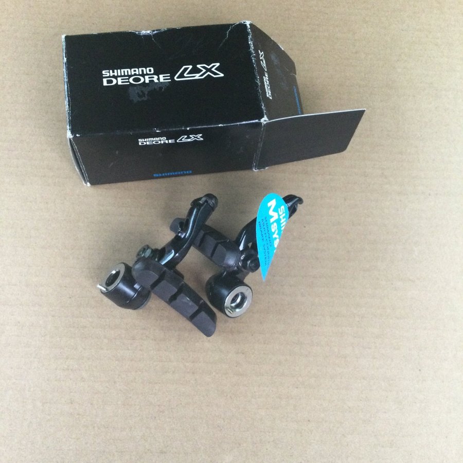 NOS NIB Shimano Deore LX Cantileverbromsar BR-M560 från nedlagd verkstad butik