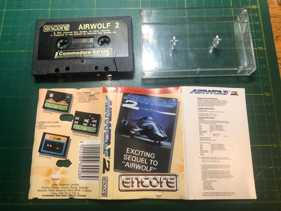 Airwolf 2 - Commodore 64/128