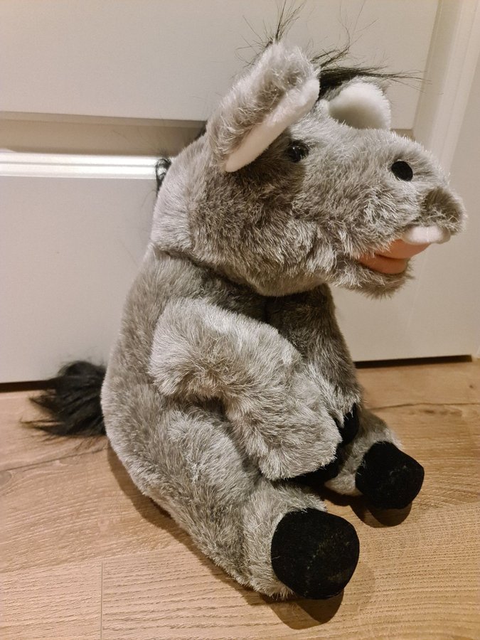 Jättesöt åsna mjukdjur donkey gosedjur