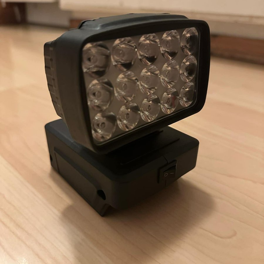 LED-lampa för Makita 18V batteri