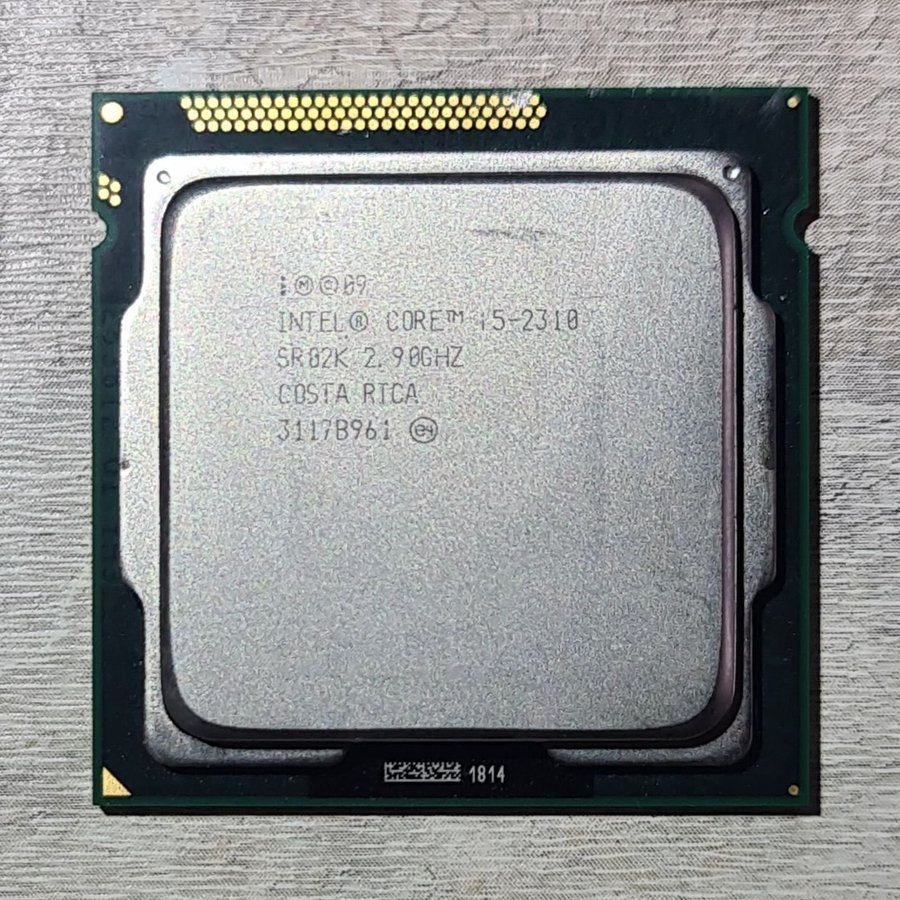 i5 2310 processor 2.9Ghz / 3.2Ghz