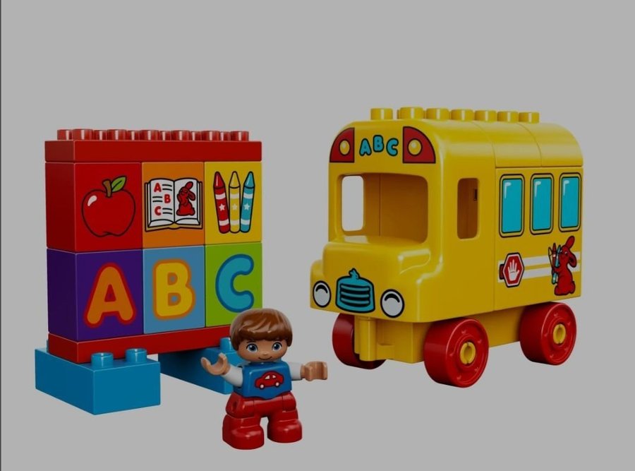 Lego Duplo 10903 Min första buss, skolbuss, alfabet