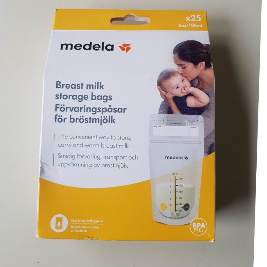 Förvaringspåsar för bröstmjölk Medela